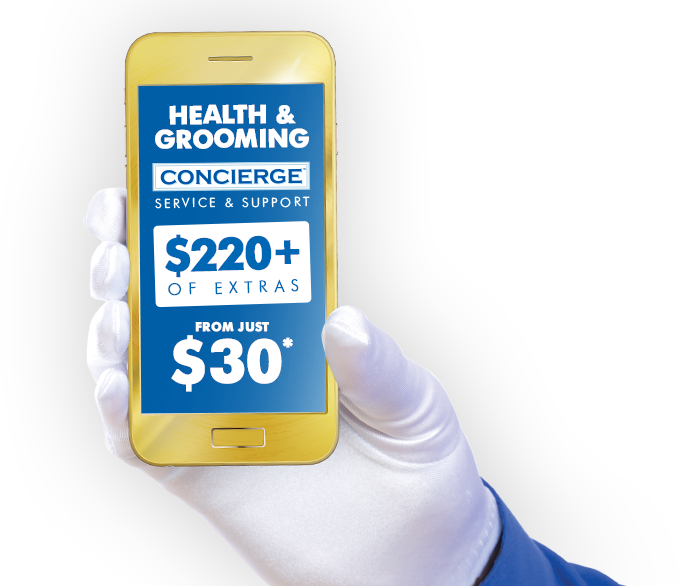 Concierge Health & Grooming Gold Service Extra