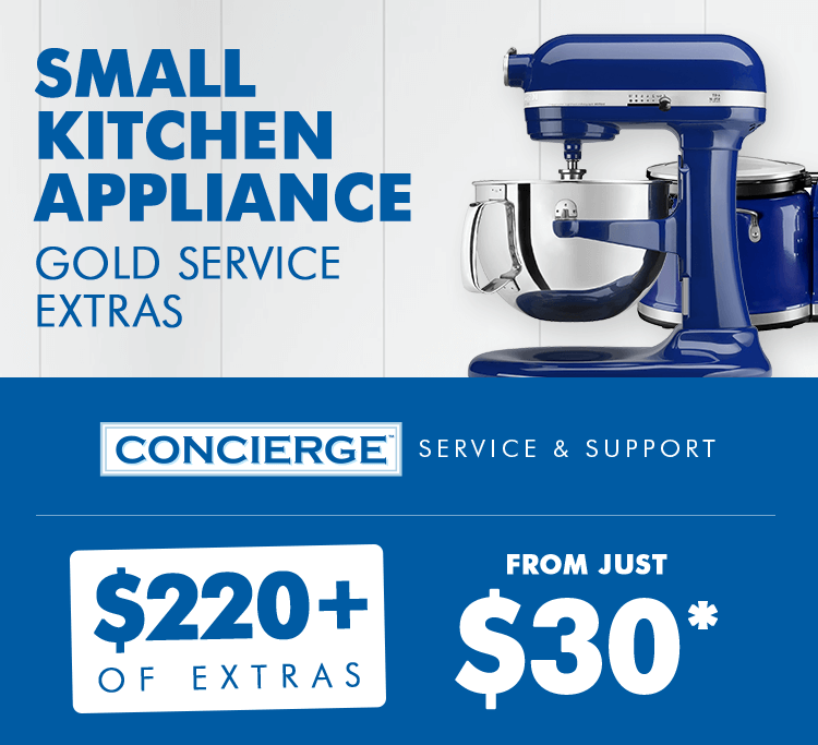 Concierge Small Kitchen Appliances Gold Service Extra