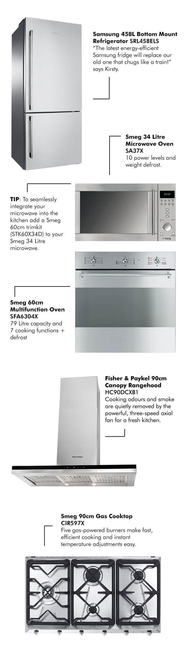 Real Kitchen Appliances The Good Guys Kitchens