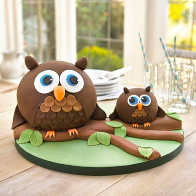 Owl Cake