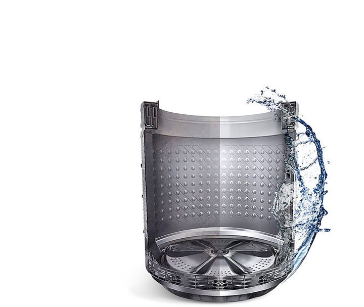 Eco tub clean cycle