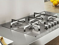 Whirlpool gas cooktops